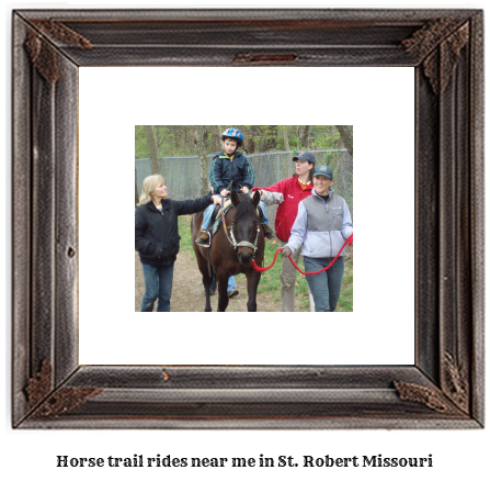 horse trail rides near me in St. Robert, Missouri